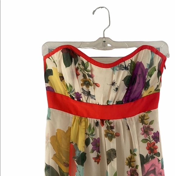 Ted Baker Strapless Black Tie Glam Maxi Dress - Picture 4 of 15